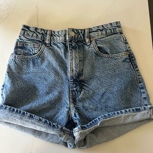 Blue Denim Shorts